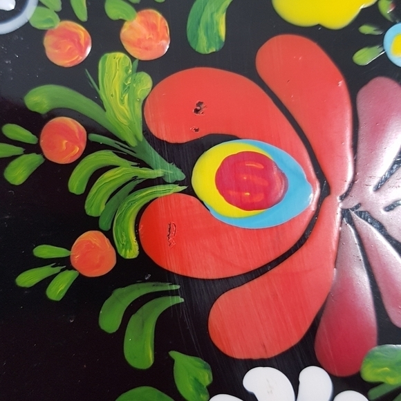 Vintage Bulgarian Pottery Plate - Picture 7 of 8